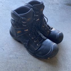     10.5” KEEN Utility Men's Mt Vernon 6" Steel Toe Work Boots!trade!