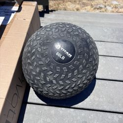Exercise 60 Pound Slam Ball Weight fitness