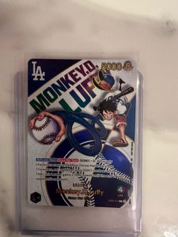 Dodgers Luffy - Unsealed / Raw