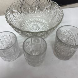 Bowl And Glasses 