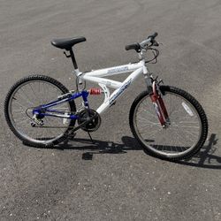 Huffy Howler 21-speed 24” Dual Suspension Mountain Bike 