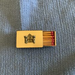 Brass Antique Match Box 
