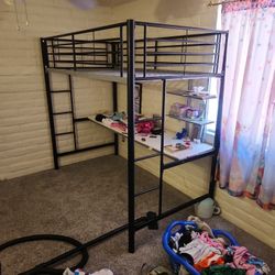 Bunk Bed With Desk 