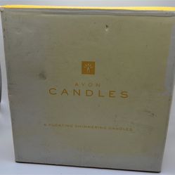 avon candles 5 floating shimmering candles