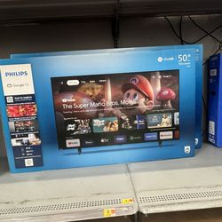 50” Philips Smart 4k Led Uhd Tv 