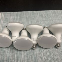 6 Dimmable LED light Bulbs