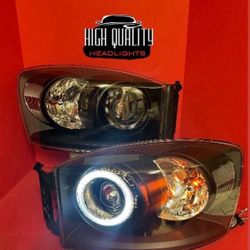 Dodge Ram 2006. 2008 headlight