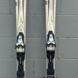 K2 T-nine Skis And Marker 1200 Bindings . 5’6”