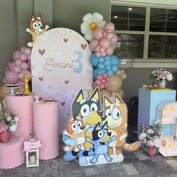 Bluey Party Decoration 
