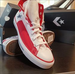 Brand New High top converse stars & Stripes July 250th anniversary