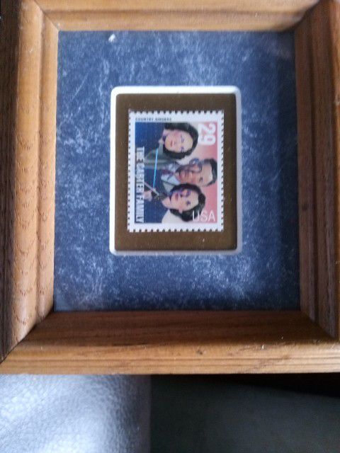 Carter Family Stamp In Frame Unused