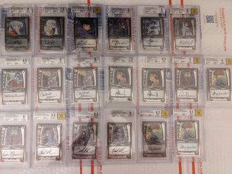 Inuyasha TCG Cards Signed And Autographed