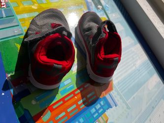 Kids Gray and Red adidas