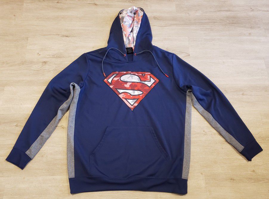 DC Comics Superman XL Long Sleeve Shirt 