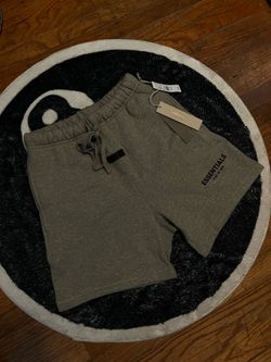 Fear of God Essentials Shorts SS22 Dark Oatmeal Gray