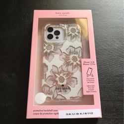 kate spade new york - Protective Hardshell Case for iPhone 12 and iPhone 12 Pro - Scatterred Flowers