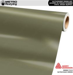 Vinyl Car Wrap - Khaki Green