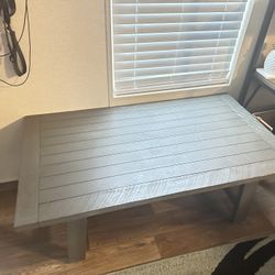 Farmhouse Grey Coffee Table 