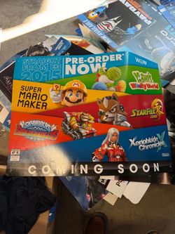 Video game poster