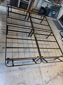 Queen Metal Stationary folding bed frame