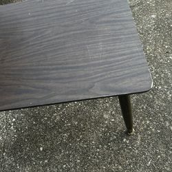 1960s Mid-Century Modern Step Side Table – Vintage Two-Tier Design