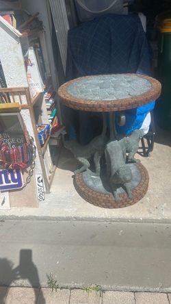 Maitland Smith bronze table
