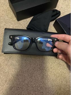 Chrome heart glasses
