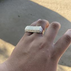 925 Two Finger Silver Ring 