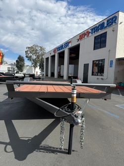 2026 Carson Standard Car Hauler Gray 7x20-2 7K GVWR