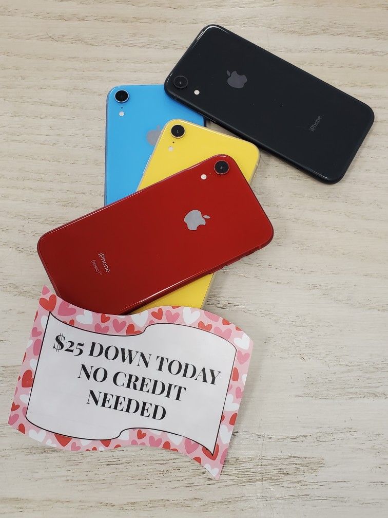 Apple IPhone Xr 64GB T-mobile - $1 Down Today, No Credit Required (PROMOTION FROM 6/21 TO 7/5)