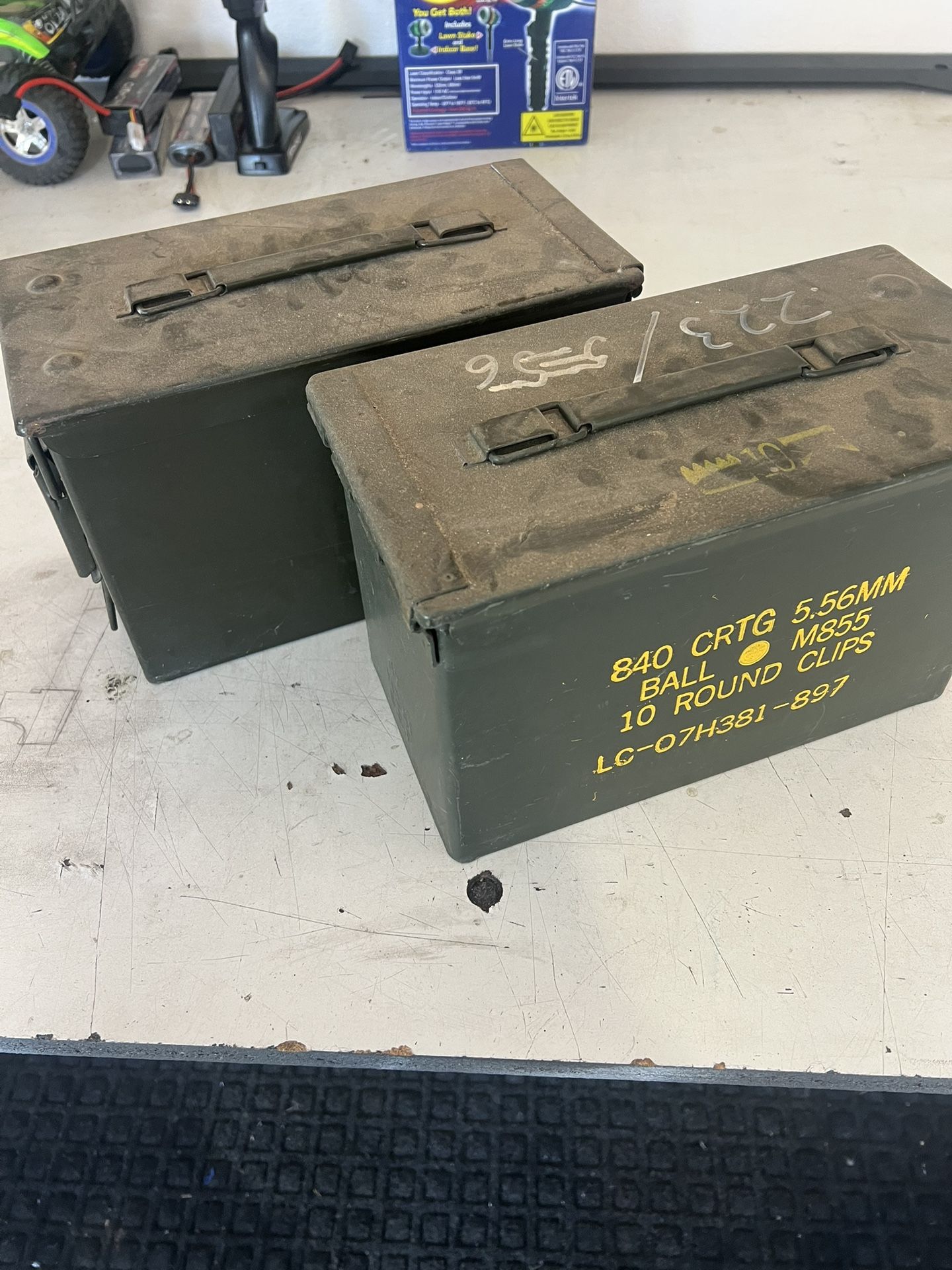 Two Ammo Cans