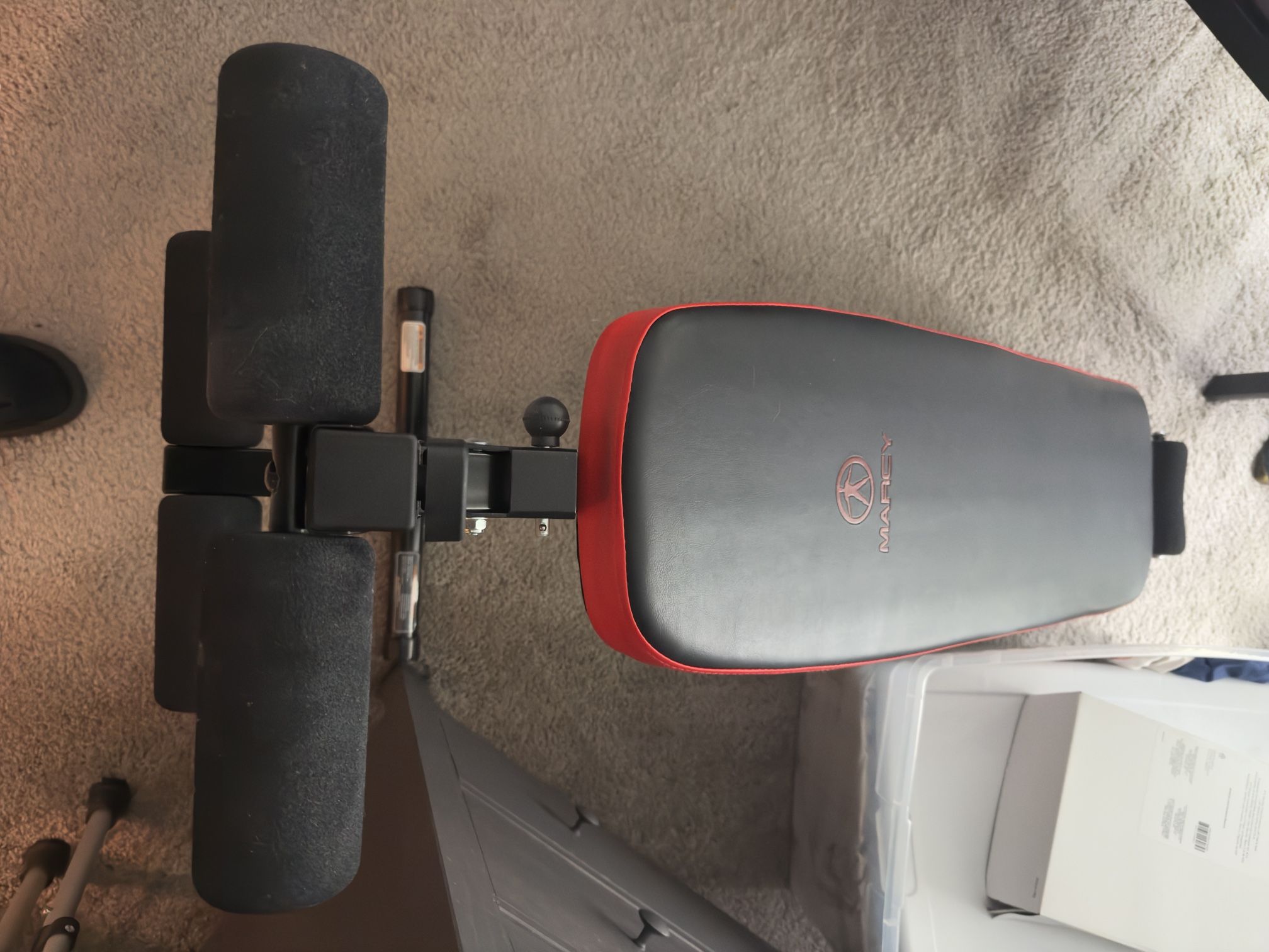 MARCY Utility Bench & Inversion belt 