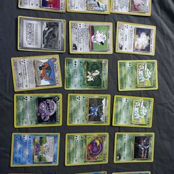 90’s and 90’s Japanese pokemon cards