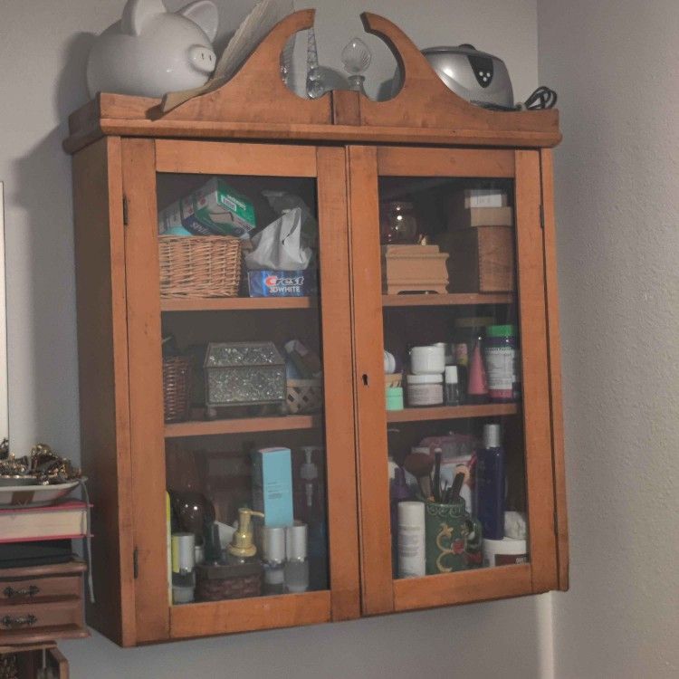 Secretary Desk & Cabinet