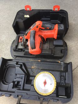 Black & Decker saw