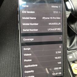 iPhone 15 Pro Max Titanium 