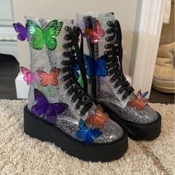 CLUB EXX Butterfly Boots 