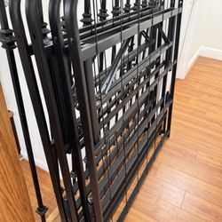 Metal Bed Frame - 2 Twins can be converted to a King 