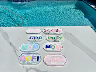 Resincrete Customizable Trinket Trays Hand Made