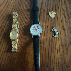 Mickey Mouse/Disney Vintage Jewelry Collectibles 