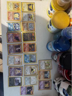 Vintage Pokémon Cards