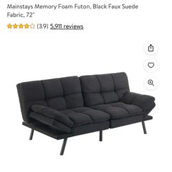 small black couch
