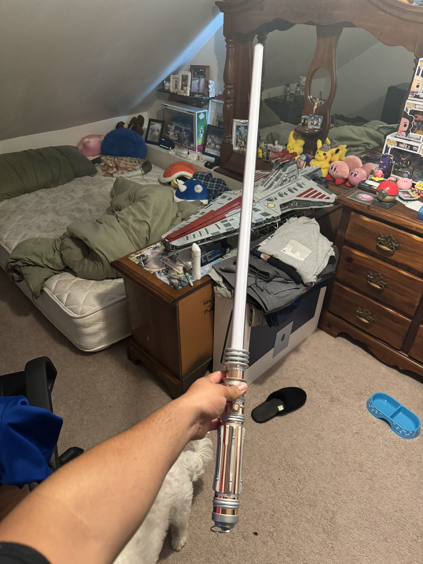 LEIA LIGHTSABER IN VERY GOOD CONDITION 