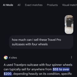 Travelpro Suitcase Light Weight Black 