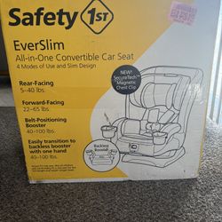 ALL IN ONE CONVERTIBLE CAR SEAT (safety First)