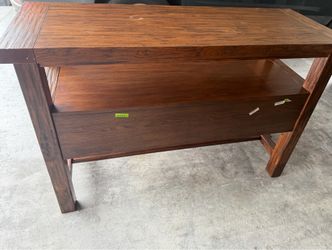 Buffet table