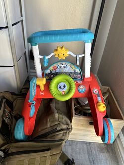 fisher price double sided walker
