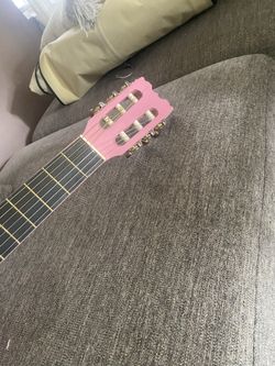 Guitarra De Niña Color Rosa