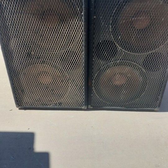 2 Peavey DTH Dual 15