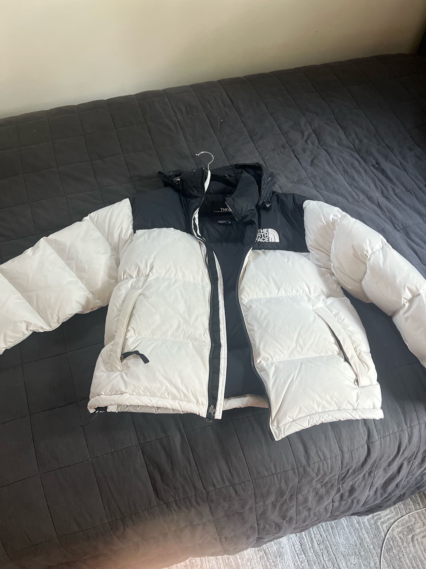 North Face Black White Puffer